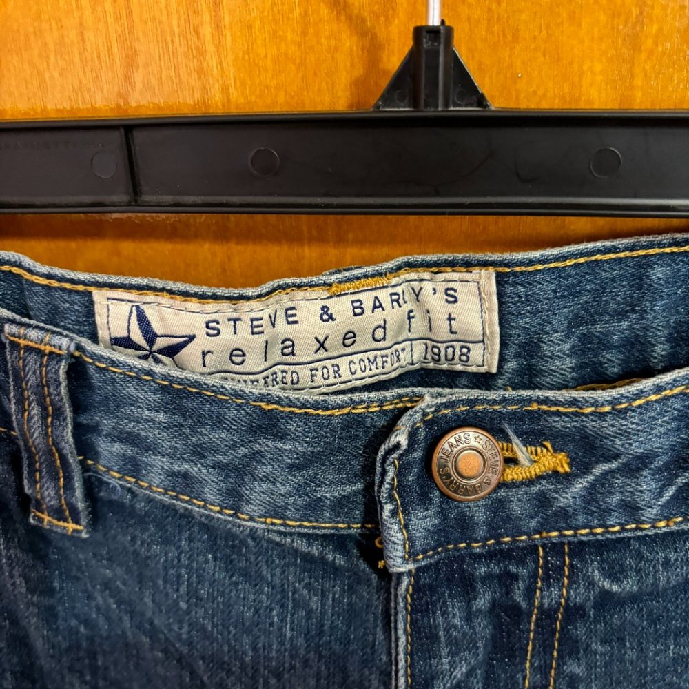 Steve & Barry's Relaxed Fit Jeans 36 x 34‎ - Picture 5 of 15